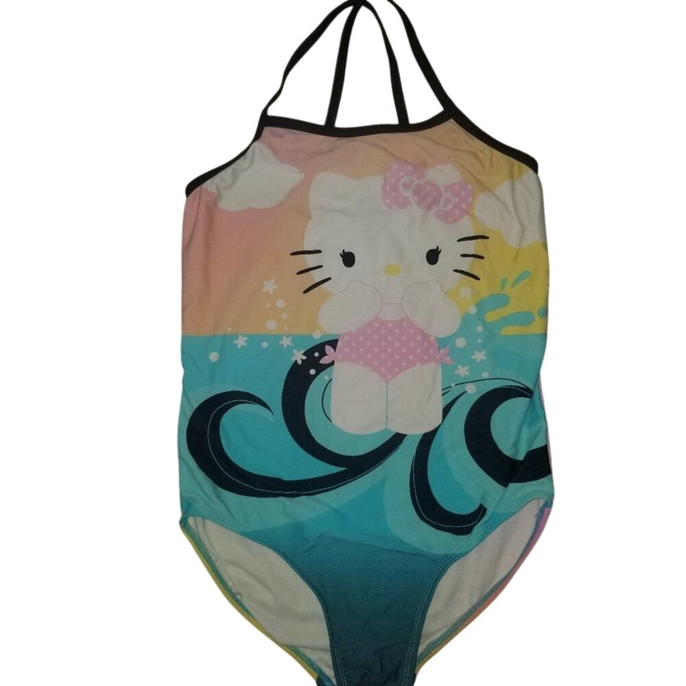 Hello Kitty One-Piece L swimsuit EUC